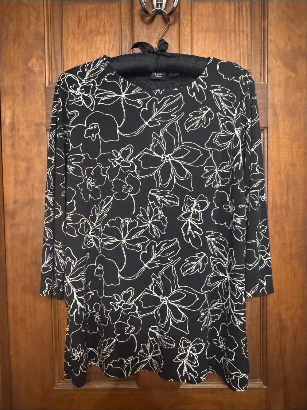 GEORGE WOMAN FLORAL TUNIC SIZE 18/20